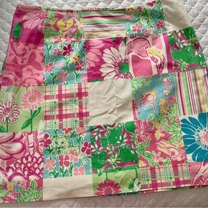 Vintage Lilly Pulitzer Patchwork Skirt